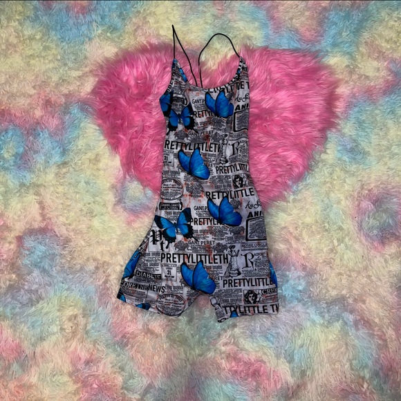 SHEIN butterfly bodysuit size L